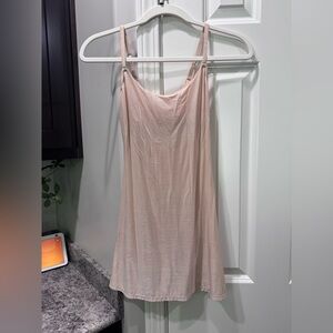 Victoria's Secret Peachy Beige Satin Lingerie